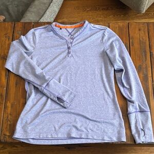 Nike Purple Long Sleeve Women's Tee